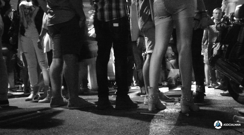 come cammini, asocialman