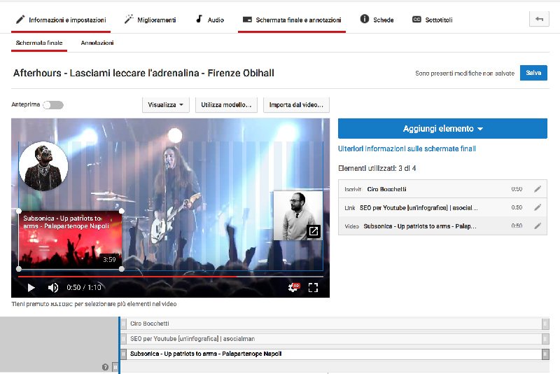 seo per youtube